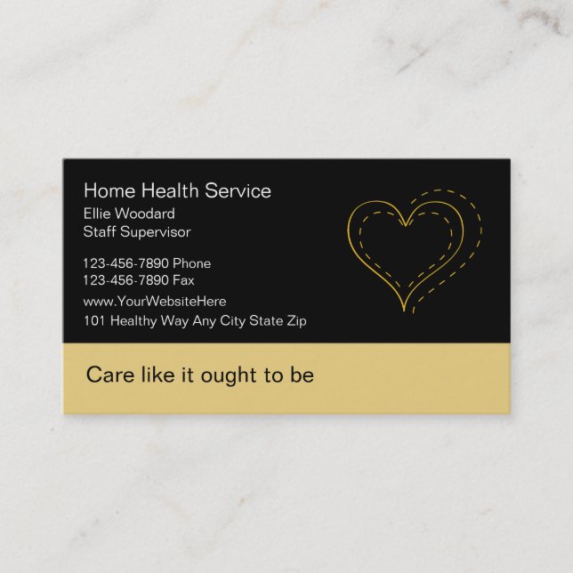 Medical Business Cards Business Cards (Front)