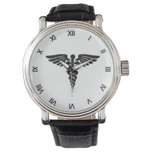 Medical Caduceus Personal Watch