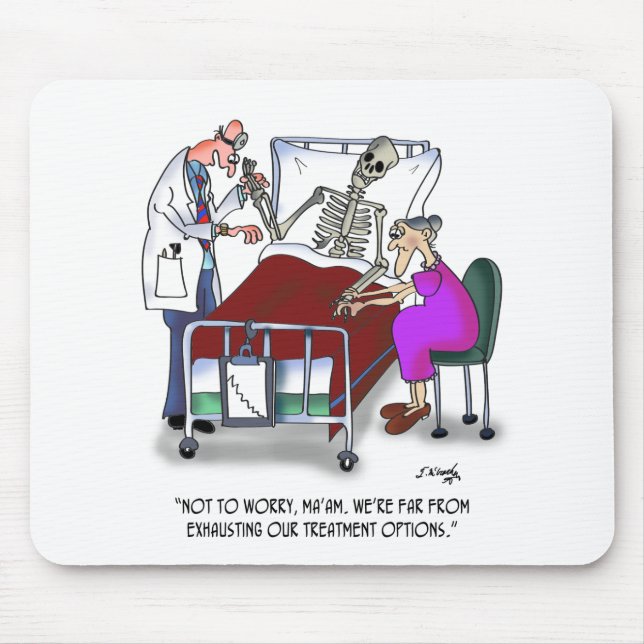 Medical Cartoon 9378 Mouse Pad (Front)