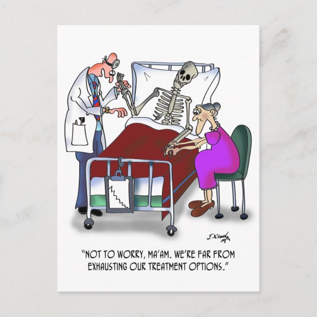Medical Cartoon 9378 Postcard (Front)