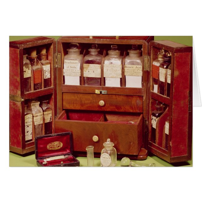 Medical chest by the Dinneford Family Chemist (Front Horizontal)
