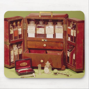 Medical chest by the Dinneford Family Chemist Mouse Pad