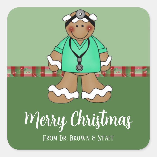 Medical Christmas Stickers (Front)