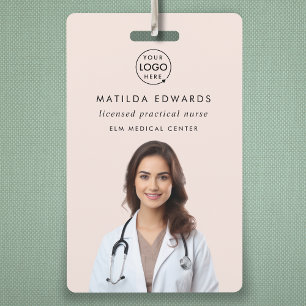 Medical Clinical Staff Employee Security Identity Badge