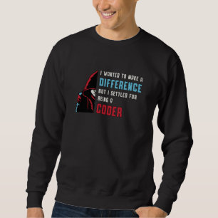 Medical Coder Being A Coder Coding ICD Coder Gift Sweatshirt