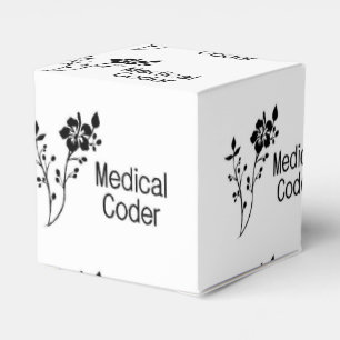 Medical Coder Elegance Favor Box