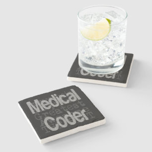 Medical Coder Extraordinaire Stone Coaster