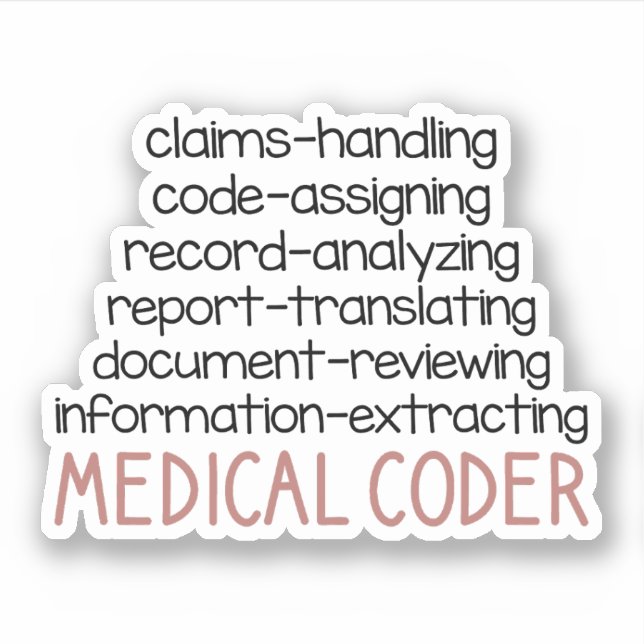 Medical Coder Gifts, Medical Coding (Front)