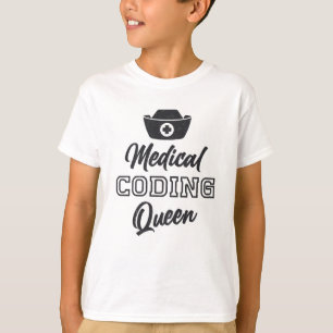 Medical Coder Queen Coding ICD Programmer Gift T-Shirt