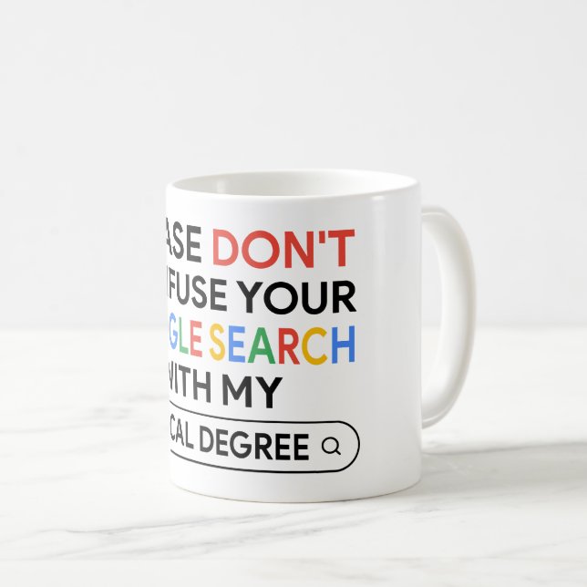 Medical Degree Mug (Devant droit)