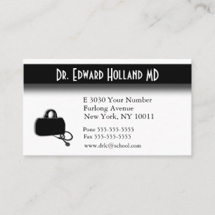 Medical  Design with Appointment Area on Back Card