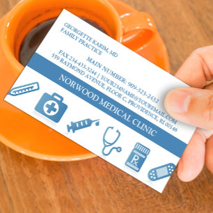 Medical Doctor Appointment Business Card Template