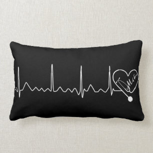 Medical Doctor Nurse Custom Colour Personalized Lumbar Pillow