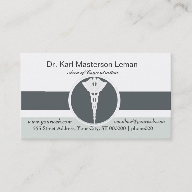 Medical Doctor Office  Appointment Card (Front)