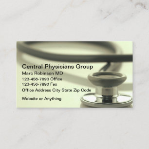 Medical Doctor Office Business Cards