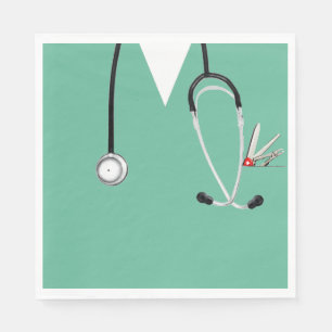 Medical Doctor Party Napkin