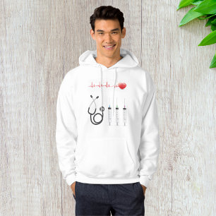Medical Equipment Heartbeat Healthcare Hoodie