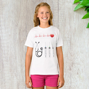 Medical Equipment Heartbeat Healthcare T-Shirt