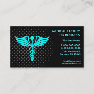 Medical facility or business customizable cards