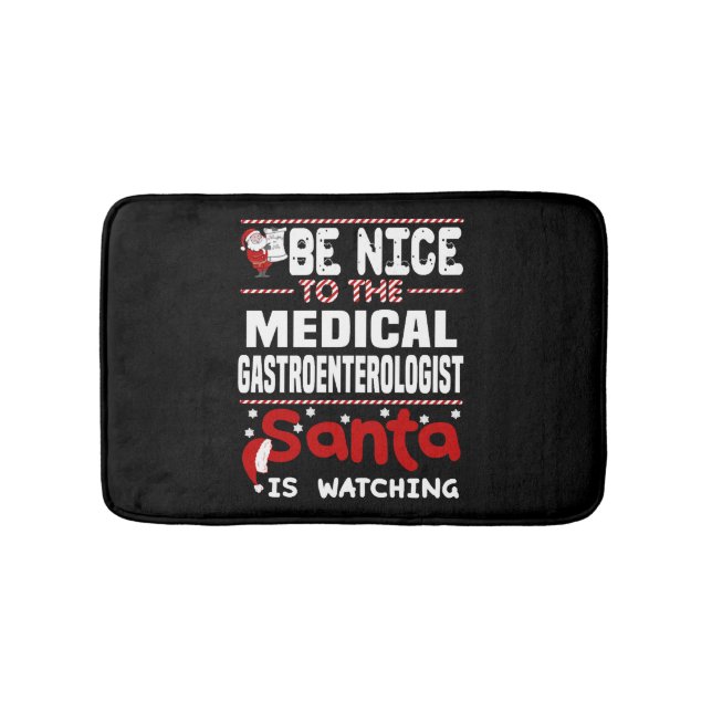 Medical Gastroenterologist Bath Mat (Front)