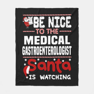 Medical Gastroenterologist Fleece Blanket