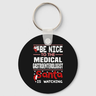 Medical Gastroenterologist Keychain