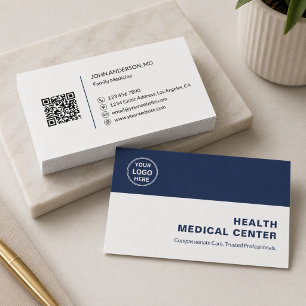 Medical Healthcare Clinic Doctor Professional Business Card