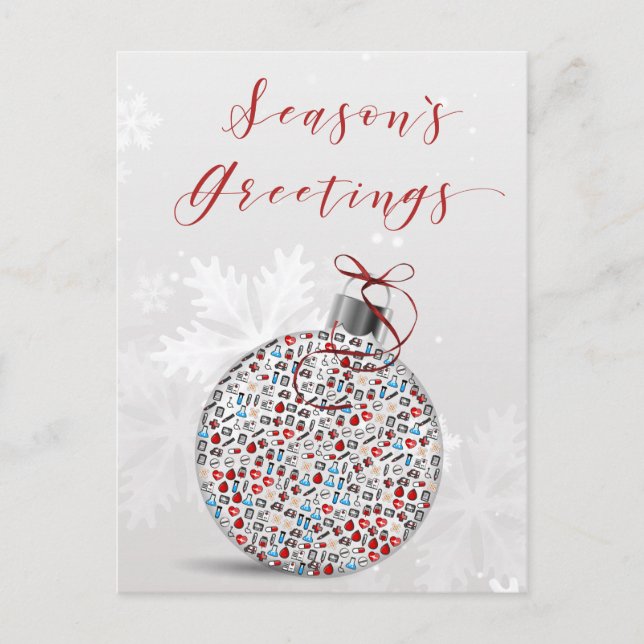medical Holiday Cards (Front)