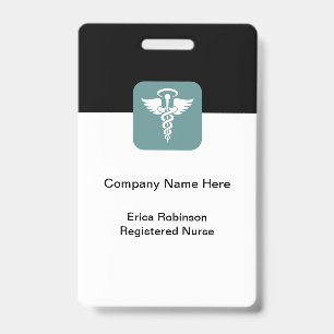 Medical Home Health Field Staff Name Badges
