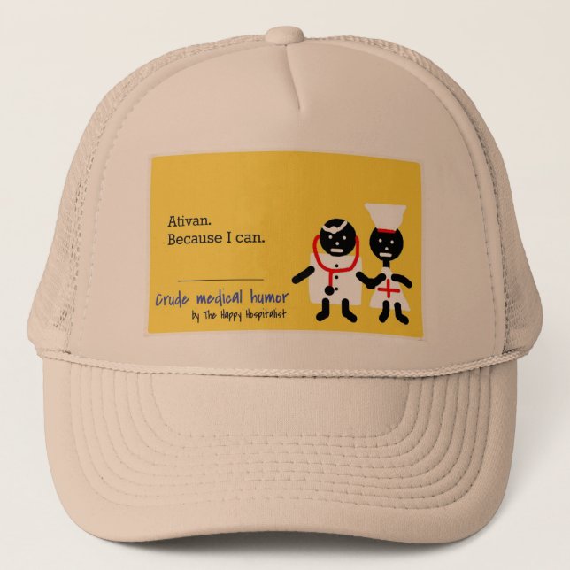Medical Humour Trucker Hat (Front)