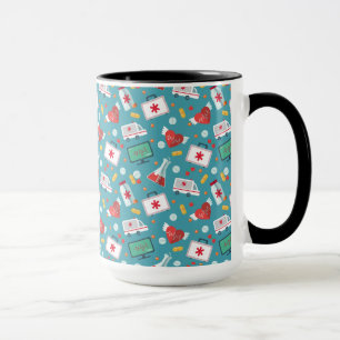 Medical Icon Pattern Mug