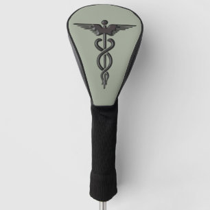 Medical Insignia Caduceus Golf Head Cover