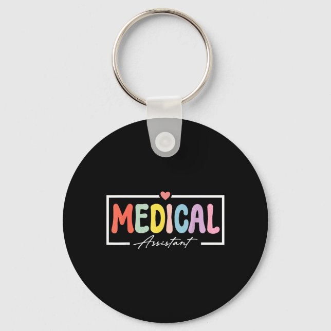 Medical Istant Ma Cma Nursing Doctor Istant Keychain (Front)