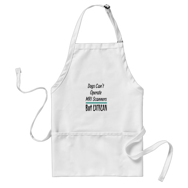Medical Joke Dogs and Cats Dad Joke Funny Standard Apron (Front)