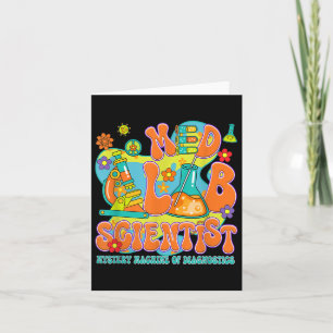Medical Lab Scientist Retro Lab Week Run 2025 Mls  Card