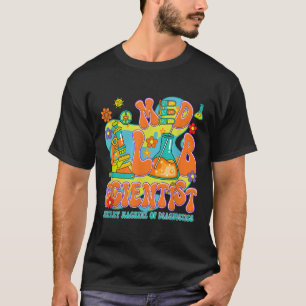 Medical Lab Scientist Retro Lab Week Run 2025 Mls T-Shirt