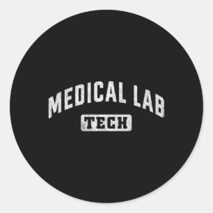 Medical Lab Tech Laboratory Technologist Technicia Classic Round Sticker