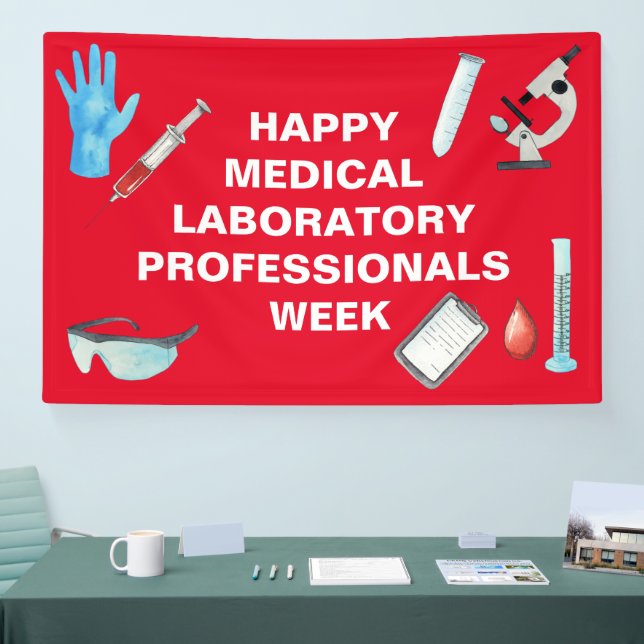Medical Laboratory Professionals Lab Week Banner (Tradeshow)