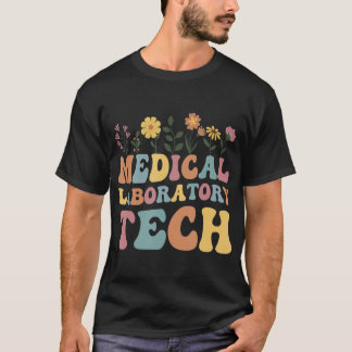 Medical Laboratory Tech Groovy Lab Week 2023 Techn T-Shirt