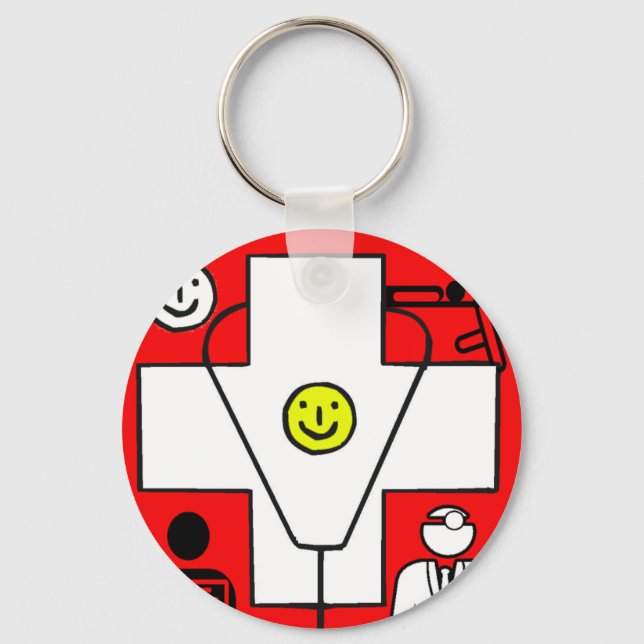 MEDICAL LOGO KEYCHAIN (Front)