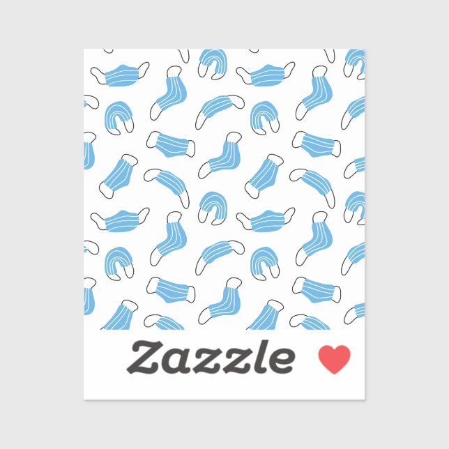 Medical mask pattern (Sheet)