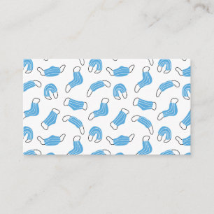 Medical mask pattern business card