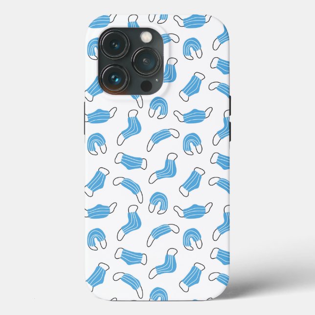 Medical mask pattern Case-Mate iPhone case (Back)