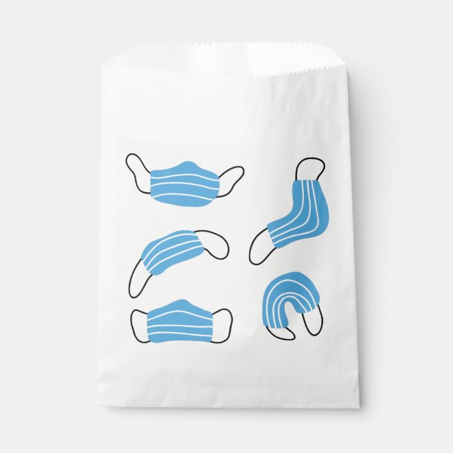 Medical mask pattern favour bag (Front)