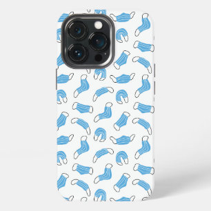Medical mask pattern iPhone 13 pro case