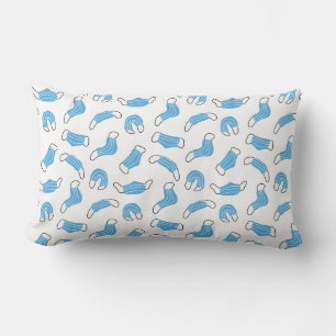 Medical mask pattern lumbar pillow