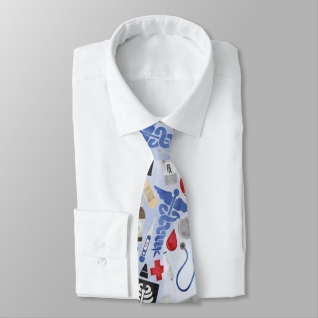 Medical Necktie (Tied)