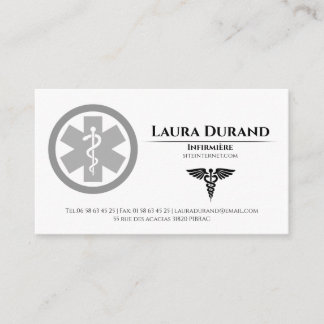 Medical Nurse Business Cards