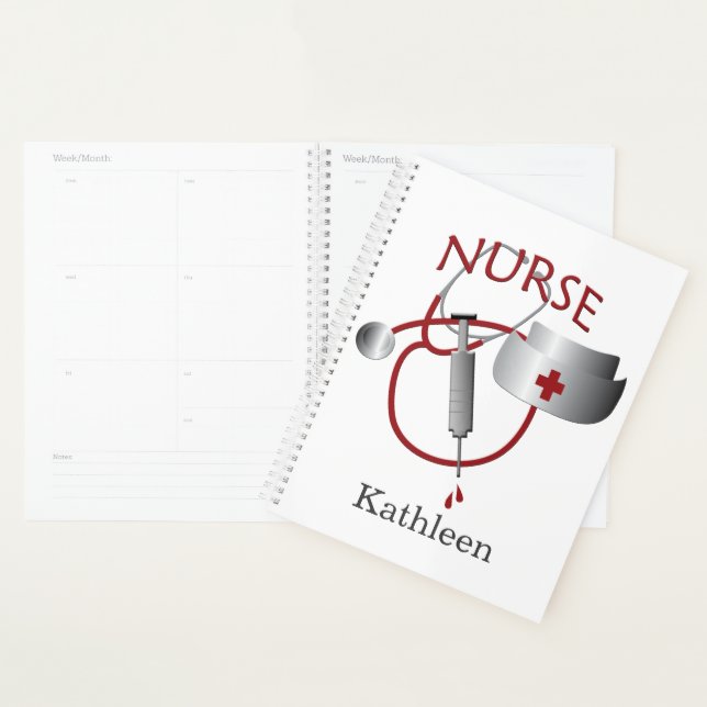 Medical Nurse Custom Planner (Display)