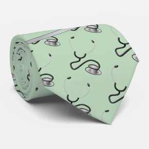 Medical, Nurse, Doctor themed stethoscopes, Name Tie